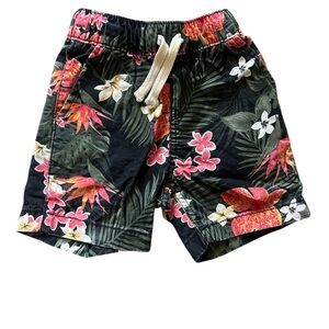 Children’s Place Boys Tropical Pull on Jogger Shorts | 2T